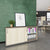 CHOICE Armoire de porte coulissante | 2 oh, 1600 x 760 mm, cendres gris / sable cubanite