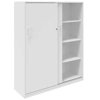 CHOICE Cabinet di porta scorrevole | 4 OH, 1200 x 1465 mm, bianco