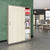 CHOICE sliding door wardrobe | 5 OH, 1200 x 1820 mm, cubanite gray / sand ash