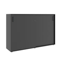 NOVA sliding door wardrobe | 3 OH, 1640 x 1085 mm, anthracite