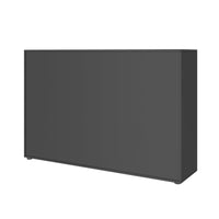 NOVA sliding door wardrobe | 3 OH, 1640 x 1085 mm, anthracite