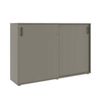 NOVA sliding door wardrobe | 3 OH, 1640 x 1085 mm, Cubanite gray