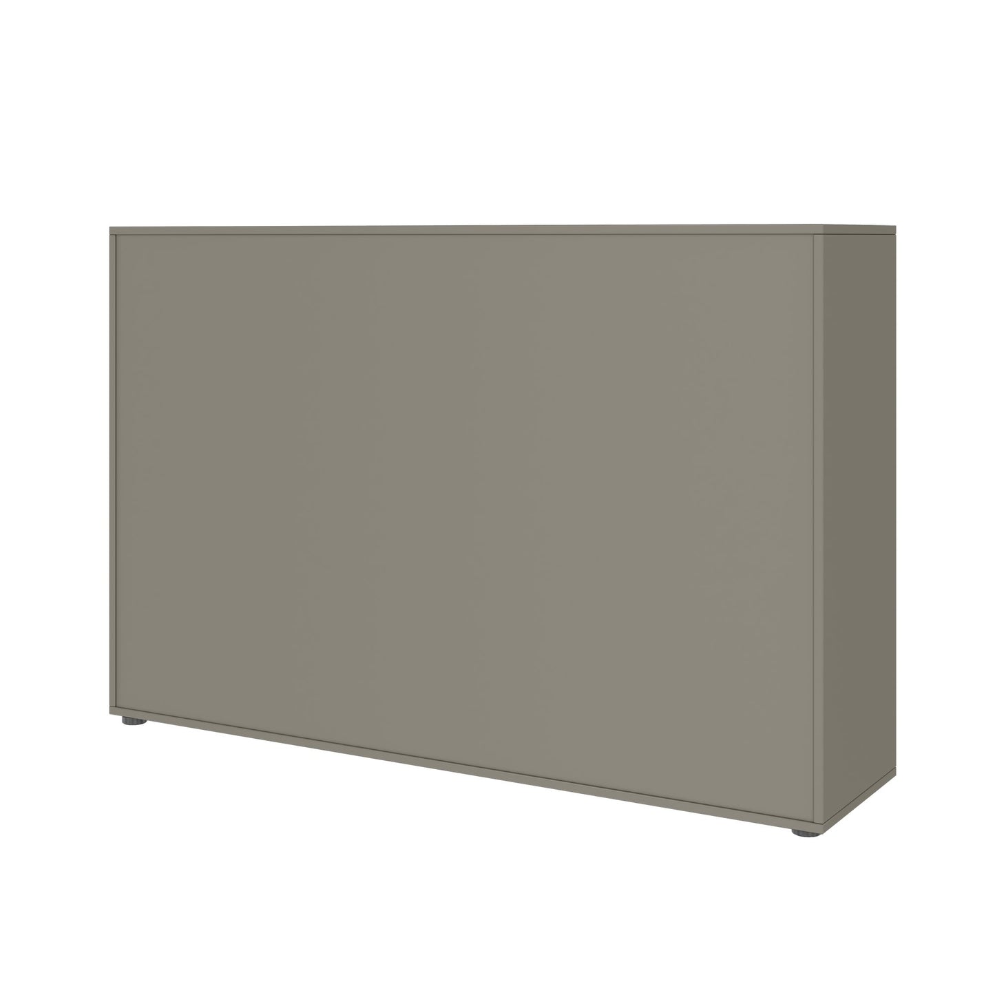 NOVA sliding door wardrobe | 3 OH, 1640 x 1085 mm, Cubanite gray