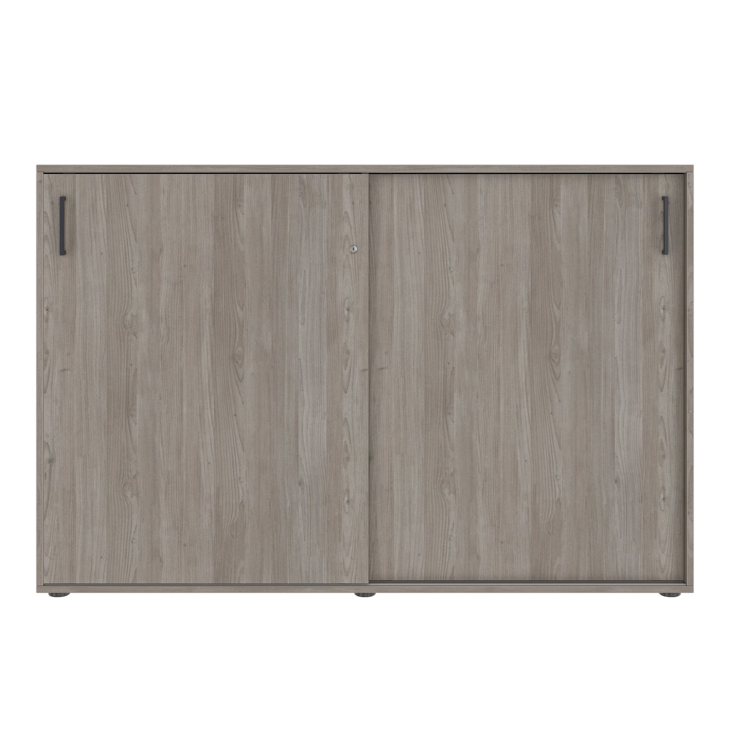 NOVA sliding door wardrobe | 3 OH, 1640 x 1085 mm, gray northern oak