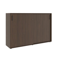 NOVA sliding door wardrobe | 3 OH, 1640 x 1085 mm, walnut