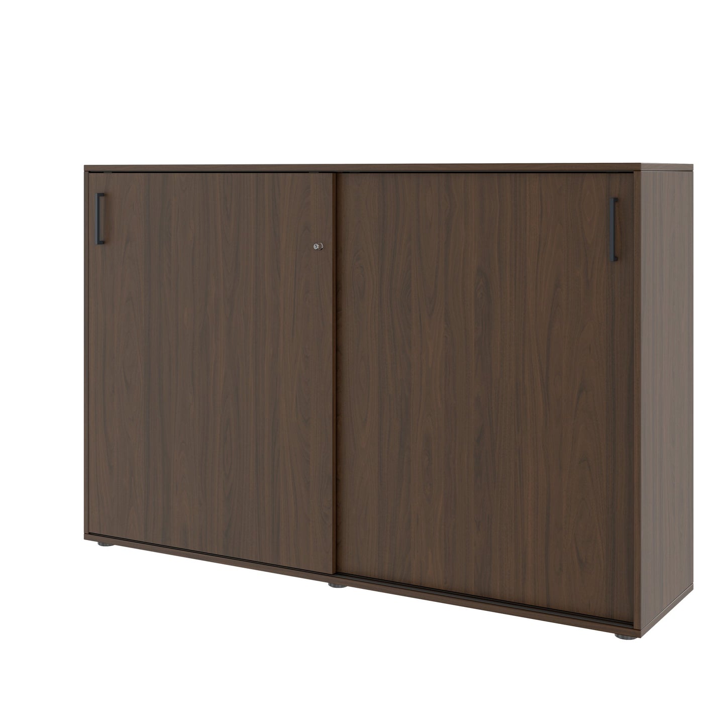 NOVA sliding door wardrobe | 3 OH, 1640 x 1085 mm, walnut