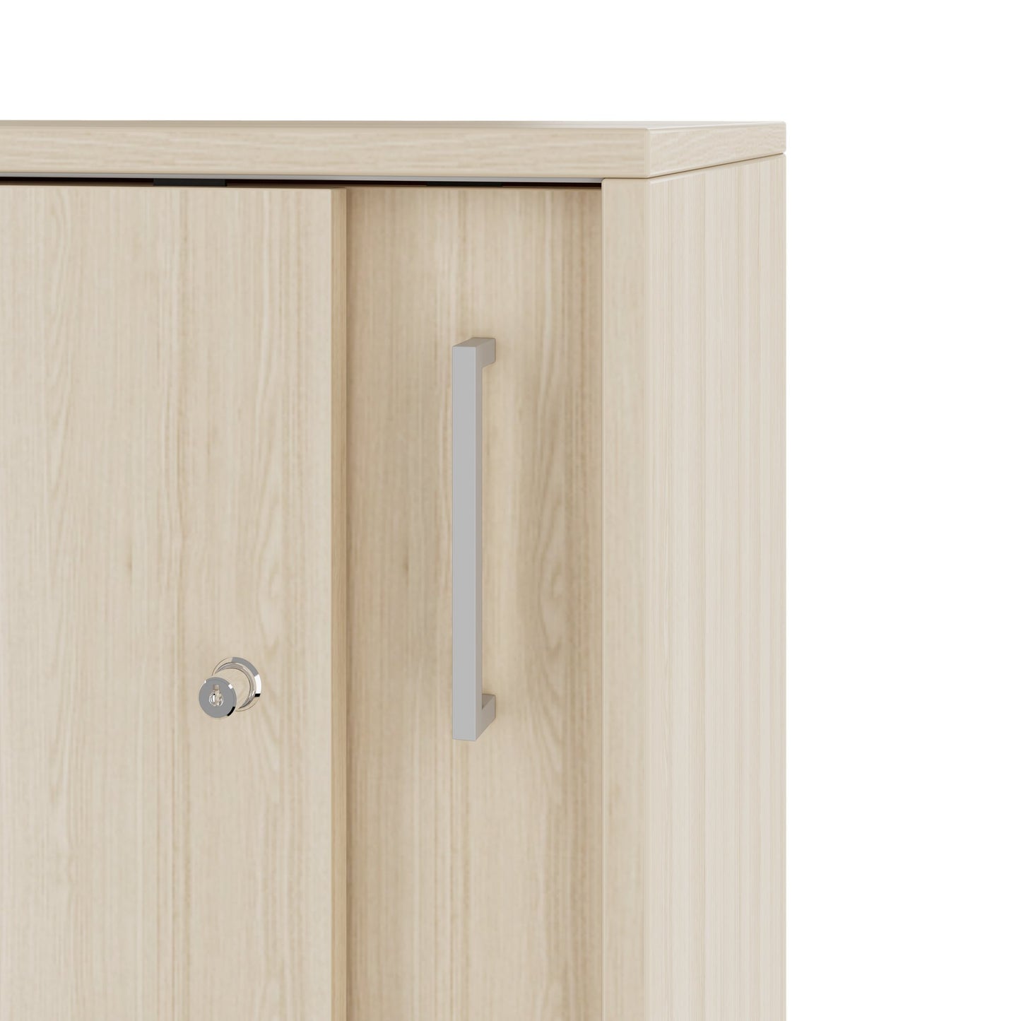 Armoire à portes coulissantes NOVA | 3 OH, 1640 x 1085 mm, cendre de sable