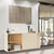 NOVA Cabinet di porta scorrevole | 2 OH, 1640 x 740 mm, acero