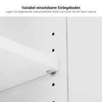 NOVA Armoire de porte coulissante | 2 oh, 1640 x 740 mm, érable / blanc