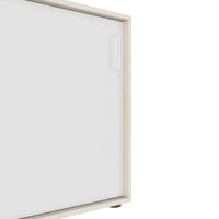 NOVA Armoire de porte coulissante | 2 oh, 1640 x 740 mm, érable / blanc