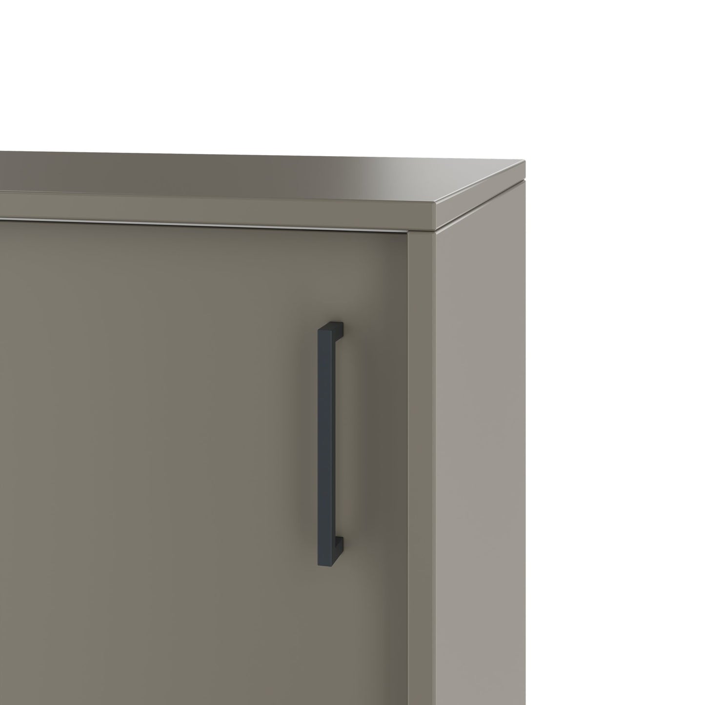 Armoire à portes coulissantes NOVA | 2 OH, 1640 x 740 mm, gris Cubanite