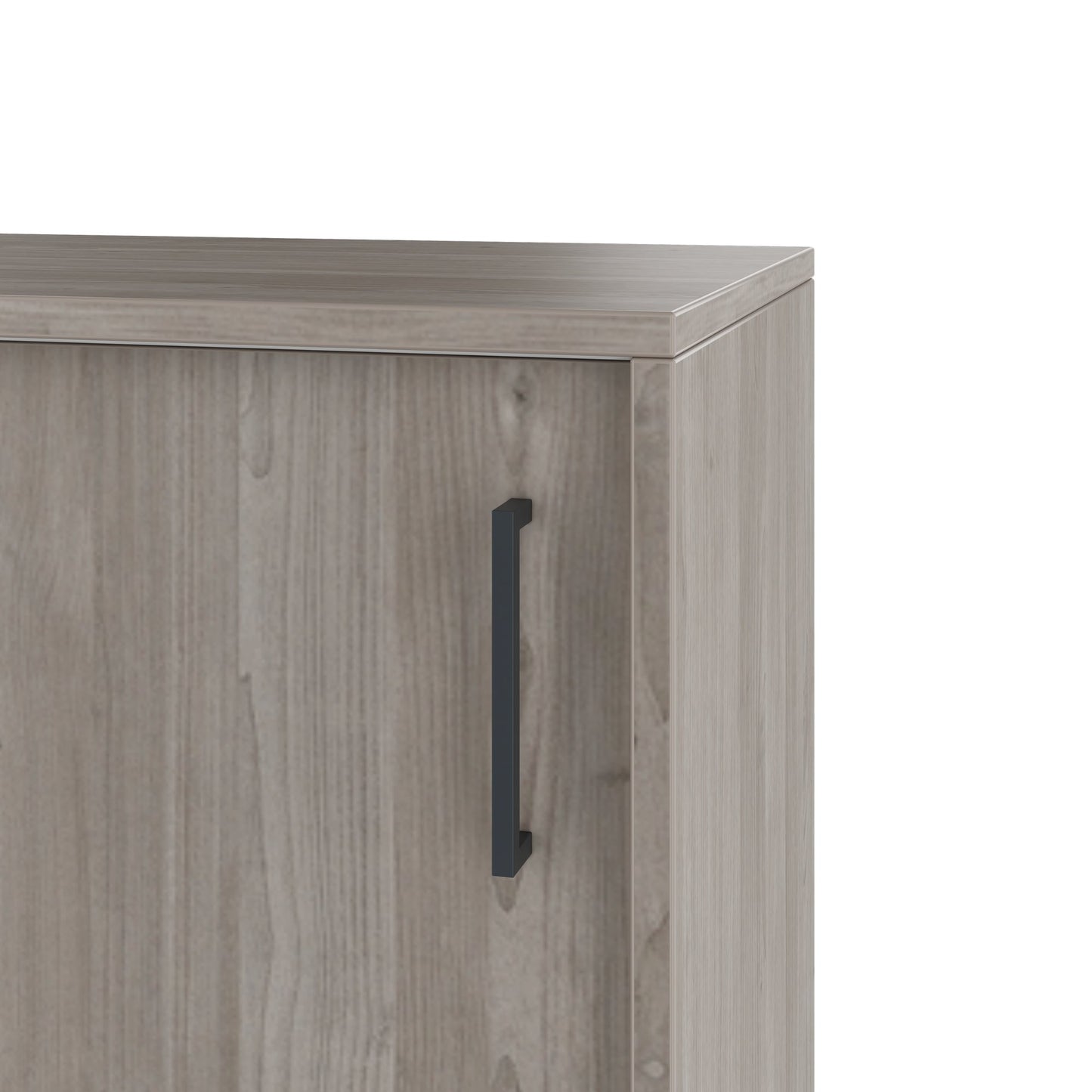 NOVA Schiebetürenschrank | 2 OH, 1640 x 740 mm, Nordeiche grau