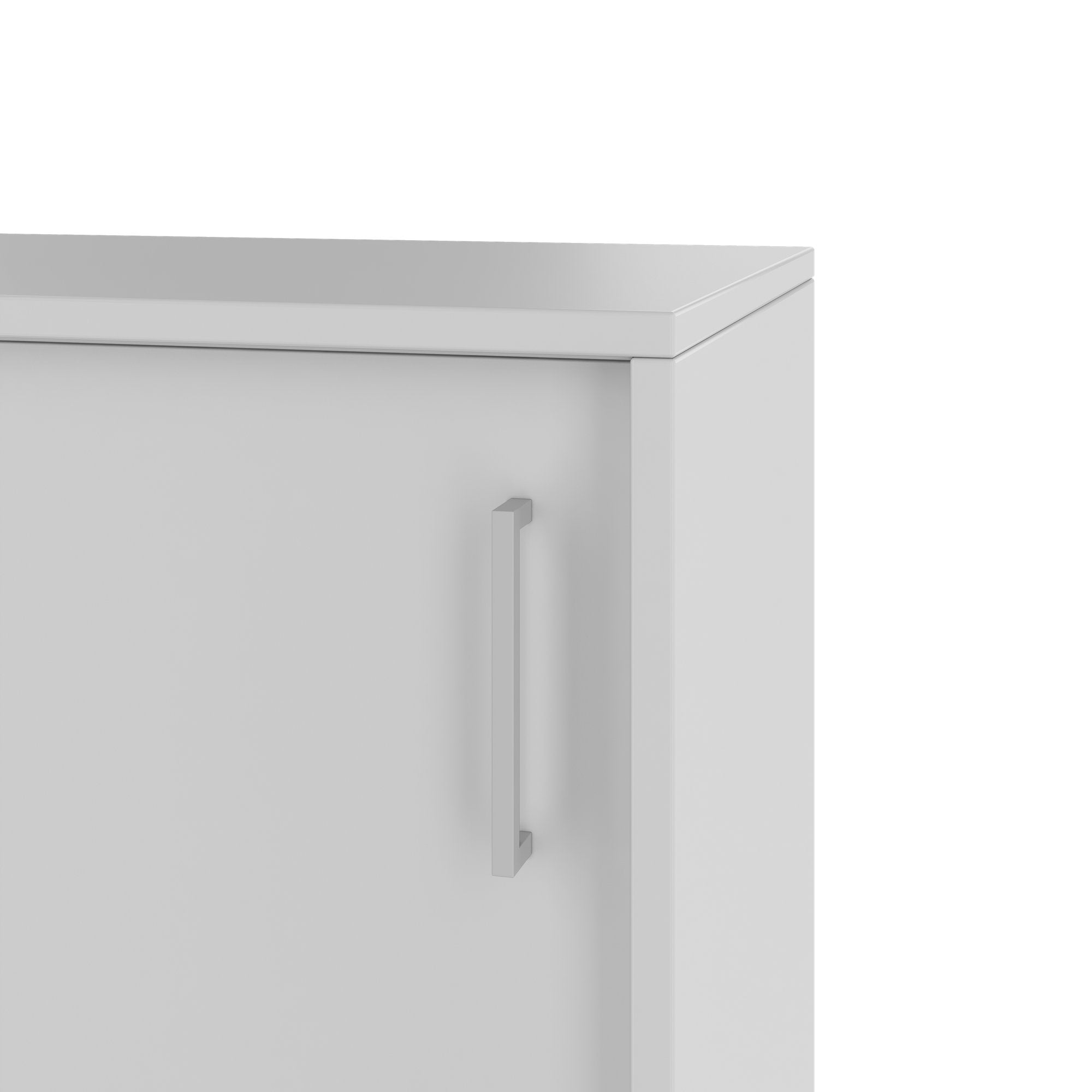 NOVA sliding door wardrobe | 2 OH, 1640 x 740 mm, pearl gray