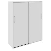 PRO sliding door wardrobe | 4 OH, 1200 x 1510 mm, gray