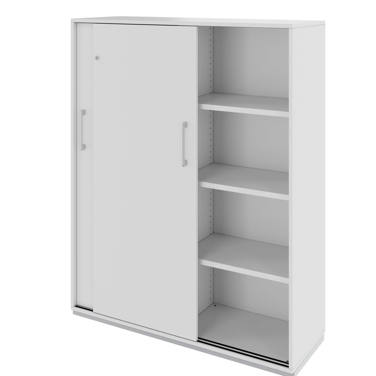 PRO Cabinet di porta scorrevole | 4 OH, 1200 x 1510 mm, grigio - 5 Lightbox Main Image