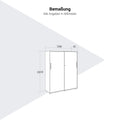 PRO Schiebetürenschrank | 4 OH, 1200 x 1510 mm, Natureiche - 13 Thumbnail Image