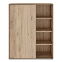 Armoire à portes coulissantes PRO | 4 OH, 1200 x 1510 mm, chêne naturel