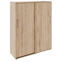 Armoire à portes coulissantes PRO | 4 OH, 1200 x 1510 mm, chêne naturel