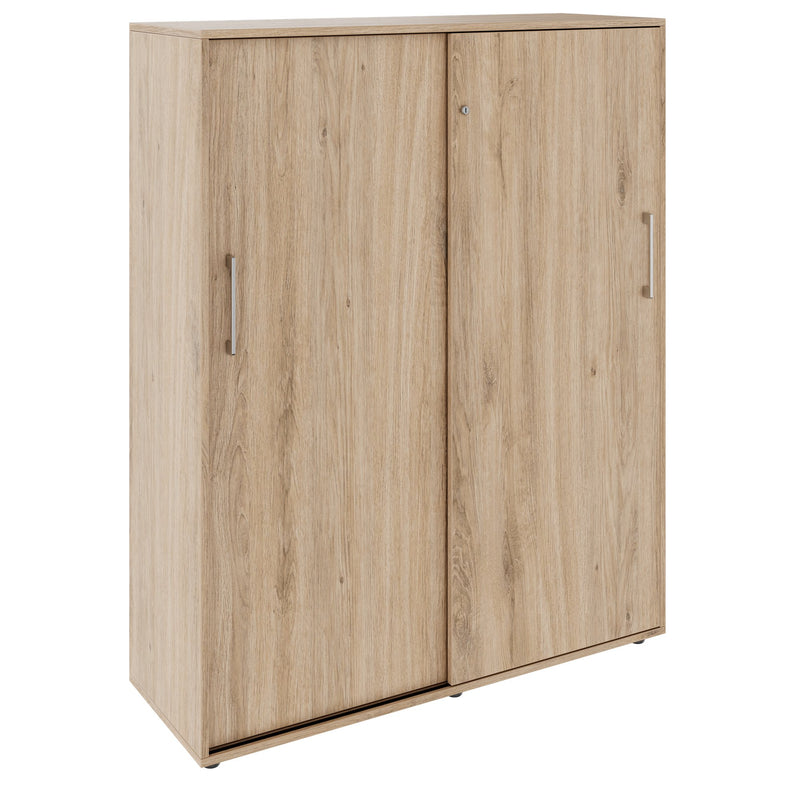 PRO Schiebetürenschrank | 4 OH, 1200 x 1510 mm, Natureiche - 1 Main Image