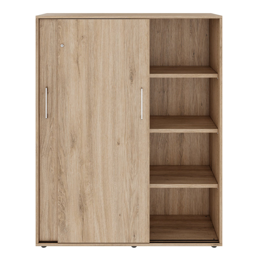 PRO Schiebetürenschrank | 4 OH, 1200 x 1510 mm, Natureiche