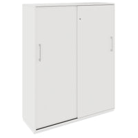 PRO Armoire de porte coulissante | 4 oh, 1200 x 1510 mm, blanc