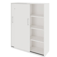 PRO Armoire de porte coulissante | 4 oh, 1200 x 1510 mm, blanc