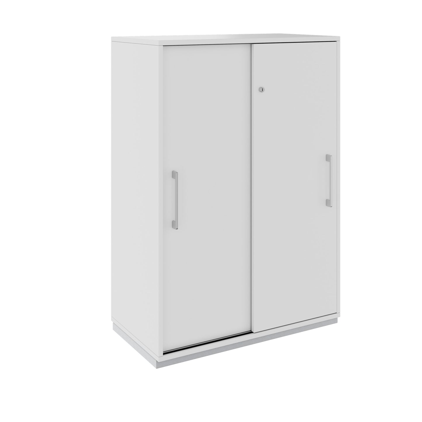 Armoire à portes coulissantes PRO | 3 OH, 800 - 1600 x 1140 mm, gris