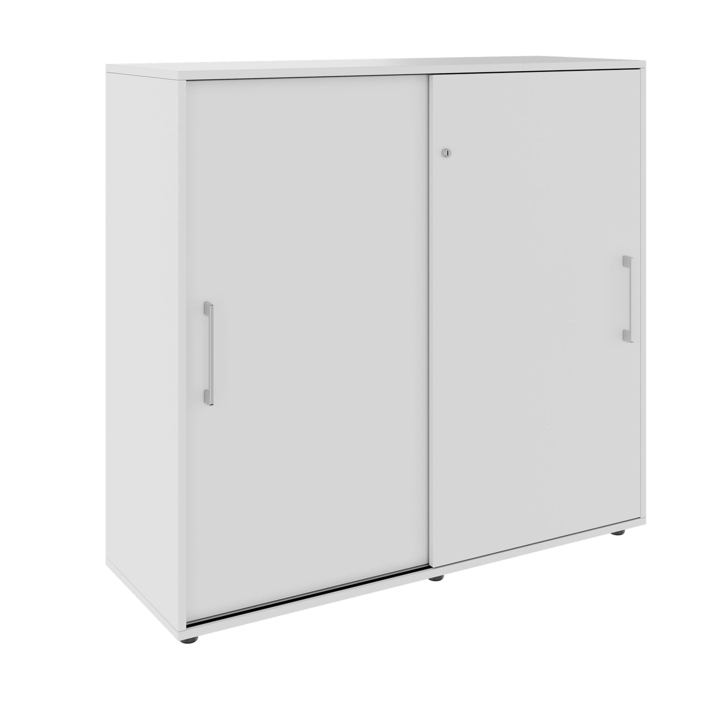 Armoire à portes coulissantes PRO | 3 OH, 800 - 1600 x 1140 mm, gris