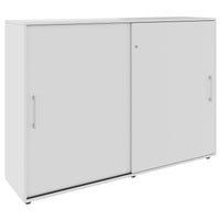 Armoire à portes coulissantes PRO | 3 OH, 800 - 1600 x 1140 mm, gris