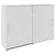 Armoire à portes coulissantes PRO | 3 OH, 800 - 1600 x 1140 mm, gris