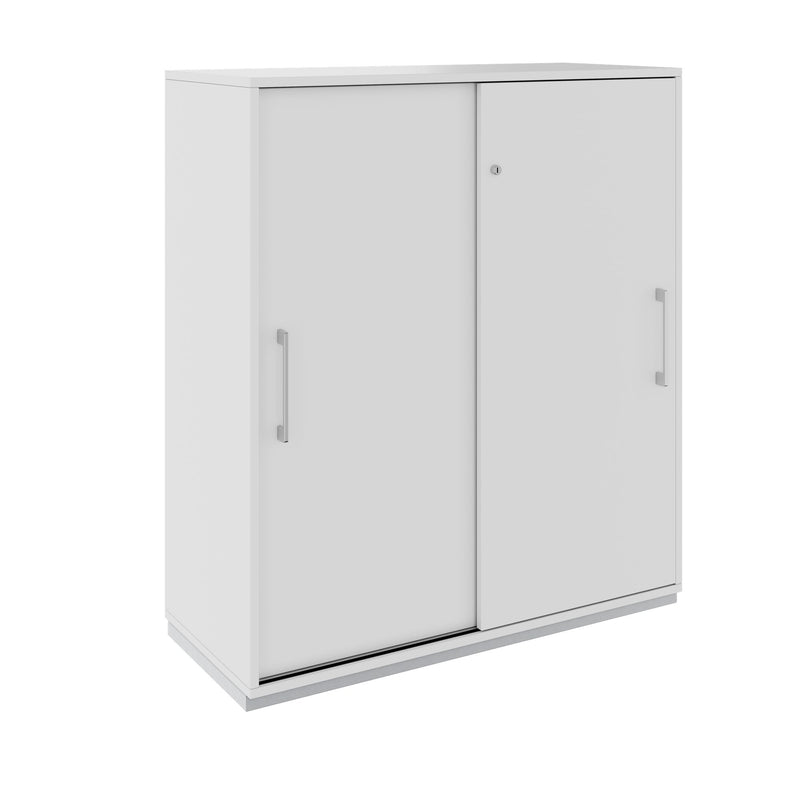 PRO Armoire de porte coulissante | 3 oh, 800 - 1600 x 1140 mm, gris - 1 Main Image