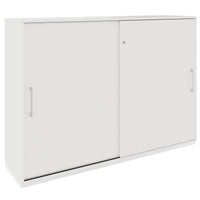 PRO Armoire de porte coulissante | 3 oh, 800 - 1600 x 1140 mm, blanc