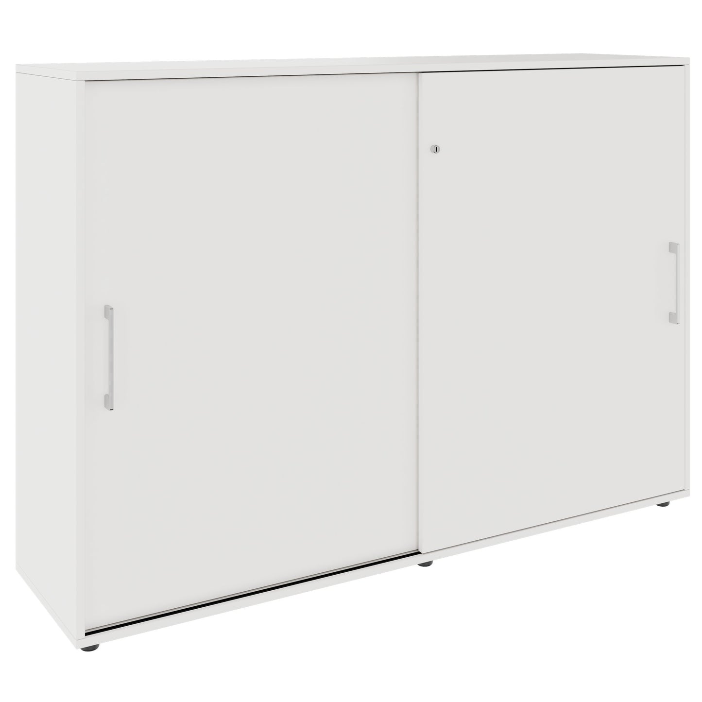 PRO Armoire de porte coulissante | 3 oh, 800 - 1600 x 1140 mm, blanc