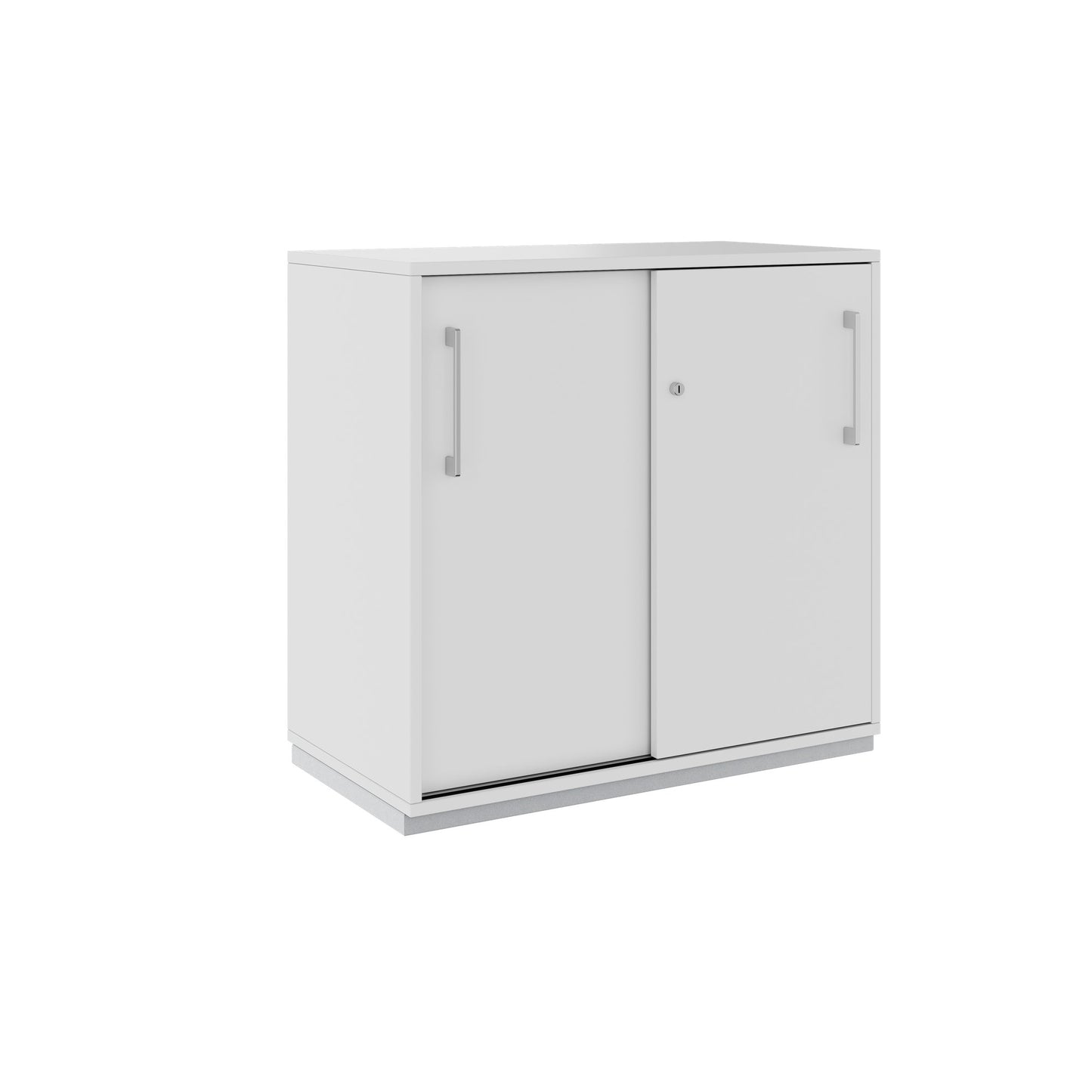 Armoire à portes coulissantes PRO | 2 OH, 800 - 1600 x 770 mm, gris