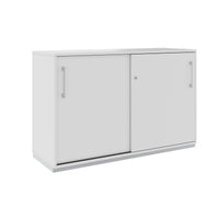 Armoire à portes coulissantes PRO | 2 OH, 800 - 1600 x 770 mm, gris