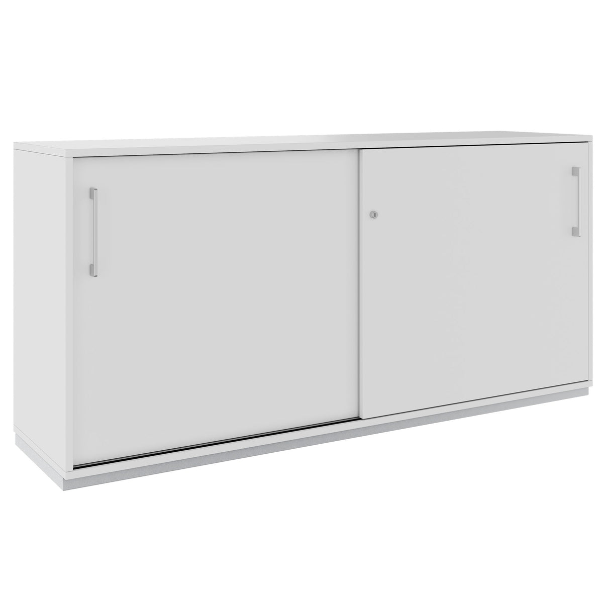 PRO sliding door wardrobe | 2 OH, 800 - 1600 x 770 mm, gray - 1 Lightbox Main Image