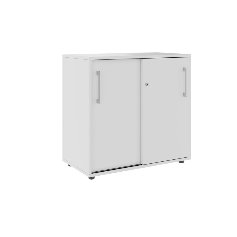 PRO Armoire de porte coulissante | 2 oh, 800 - 1600 x 770 mm, gris