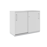 Armoire à portes coulissantes PRO | 2 OH, 800 - 1600 x 770 mm, gris