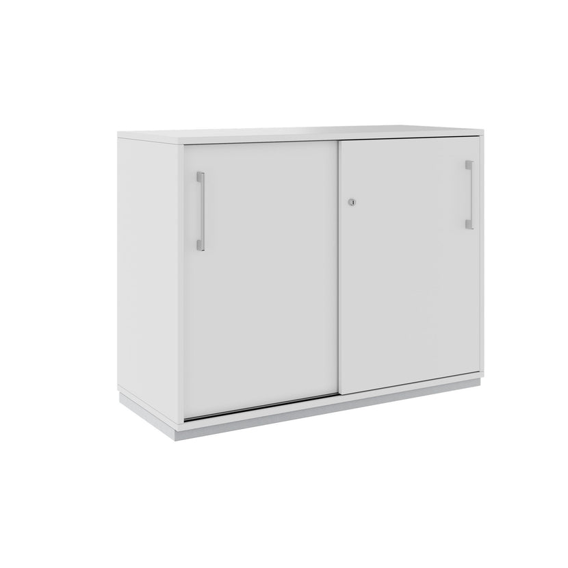 PRO Armoire de porte coulissante | 2 oh, 800 - 1600 x 770 mm, gris