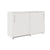 PRO Cabinet di porta scorrevole | 2 OH, 800 - 1600 x 770 mm, bianco