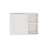 PRO Armoire de porte coulissante | 2 oh, 800 - 1600 x 770 mm, blanc