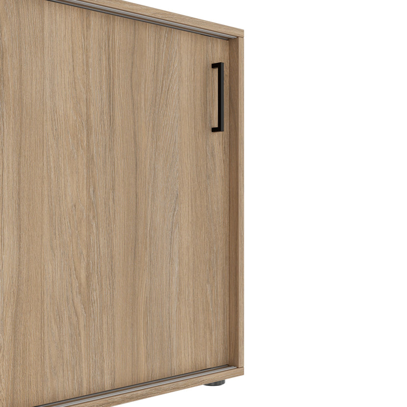 NOVA Cabinet di porta scorrevole | 2 oh, 1640 x 740 mm, quercia ambra