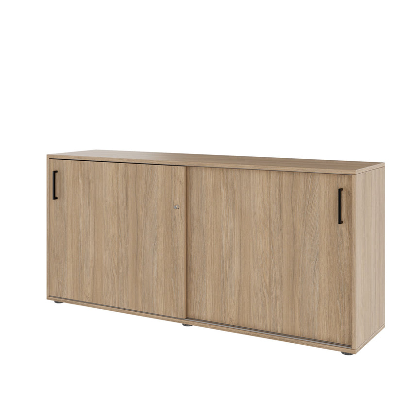 NOVA Cabinet di porta scorrevole | 2 oh, 1640 x 740 mm, quercia ambra