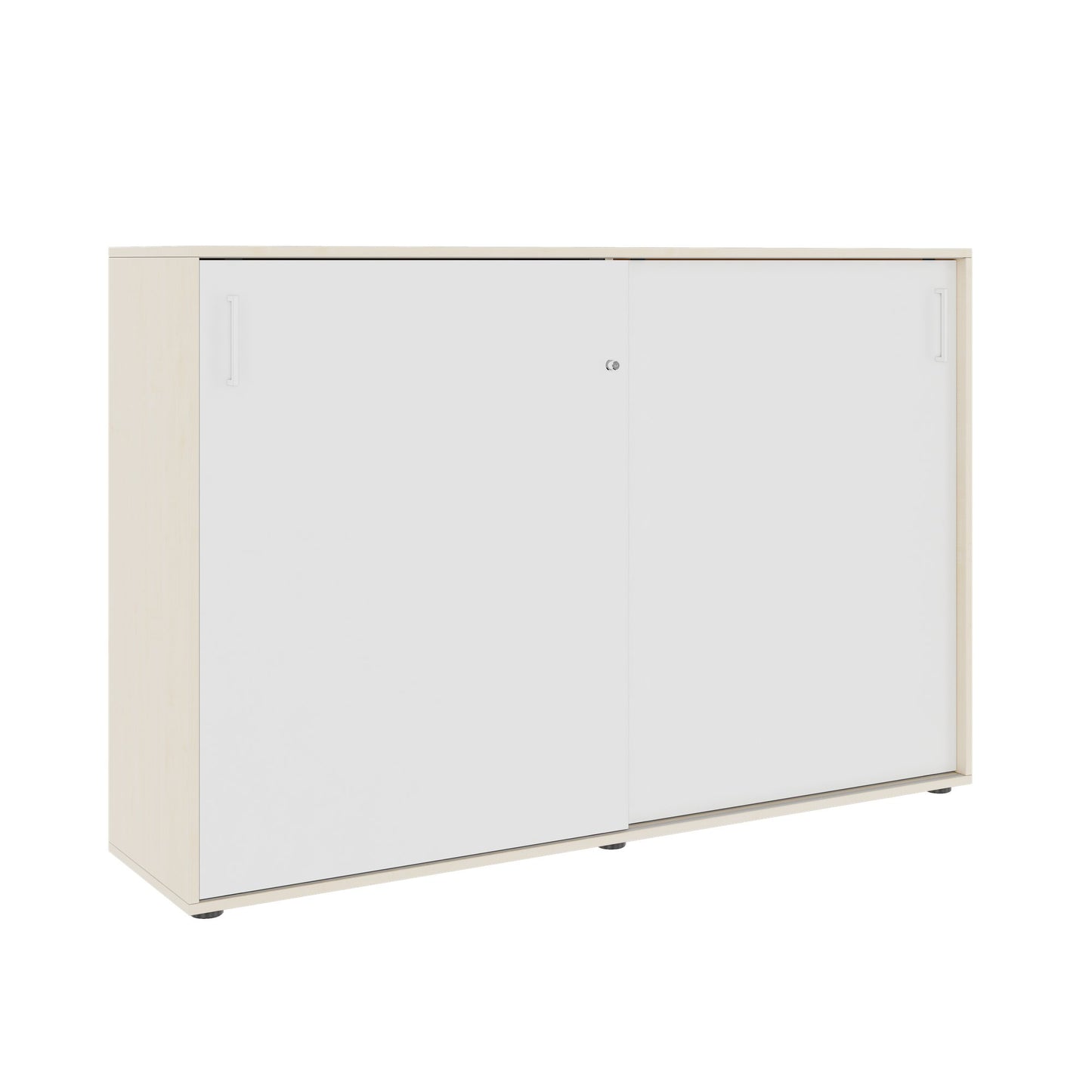 NOVA Armoire de porte coulissante | 3 oh, 1640 x 1085 mm, érable / blanc