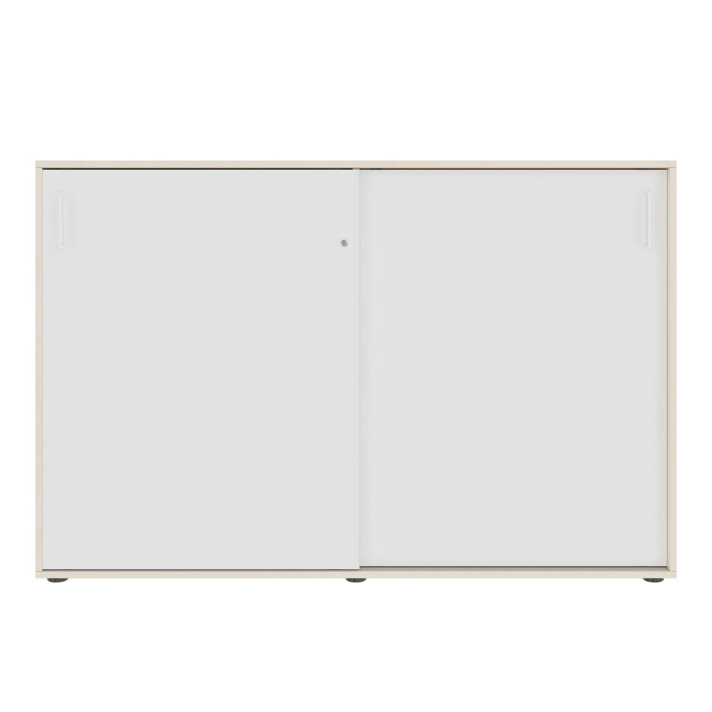 NOVA Armoire de porte coulissante | 3 oh, 1640 x 1085 mm, érable / blanc