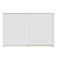 NOVA Armoire de porte coulissante | 3 oh, 1640 x 1085 mm, érable / blanc