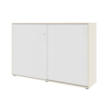 NOVA Armoire de porte coulissante | 3 oh, 1640 x 1085 mm, érable / blanc