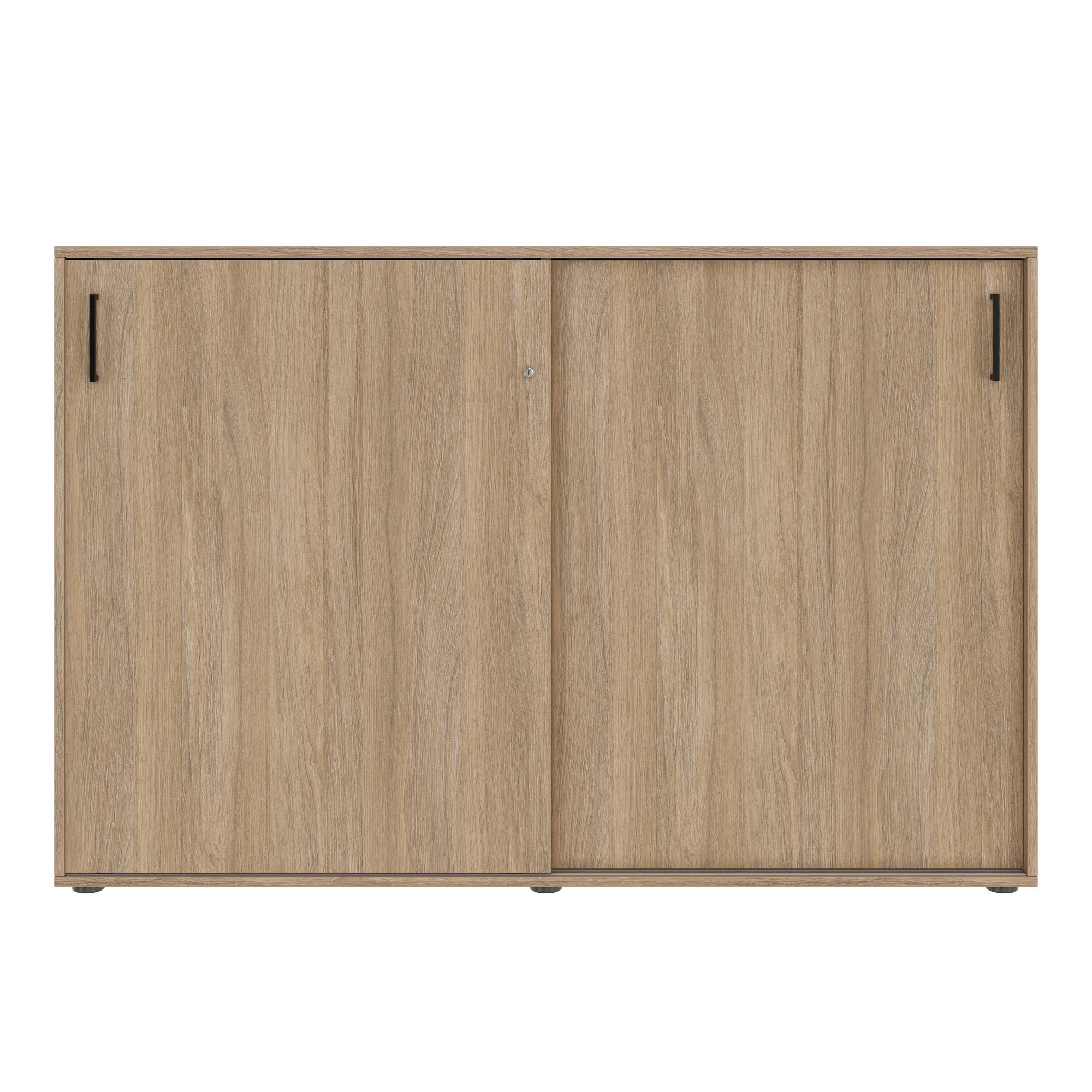 NOVA Cabinet di porta scorrevole | 3 OH, 1640 x 1085 mm, quercia ambra