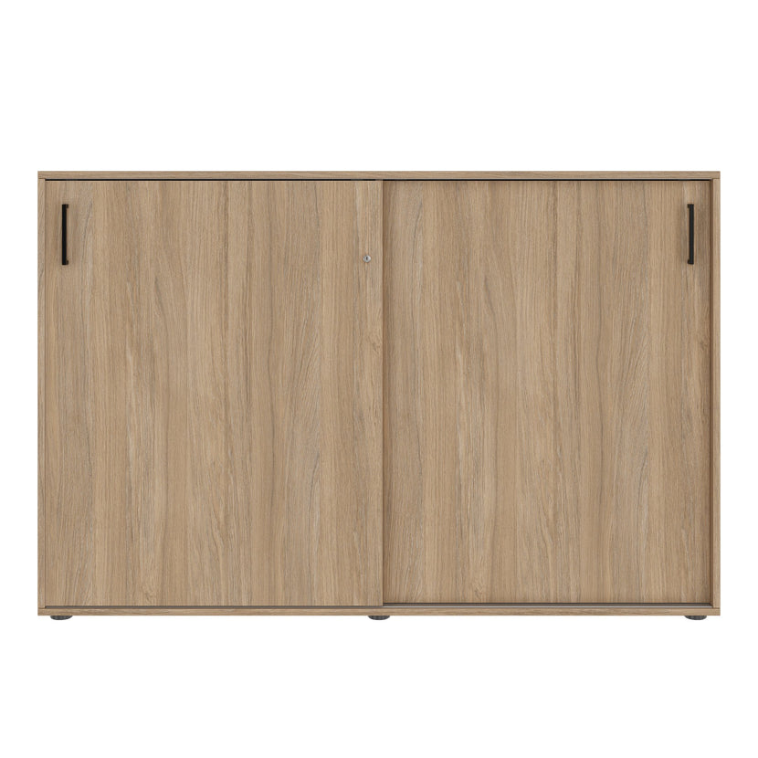 NOVA Cabinet di porta scorrevole | 3 OH, 1640 x 1085 mm, quercia ambra