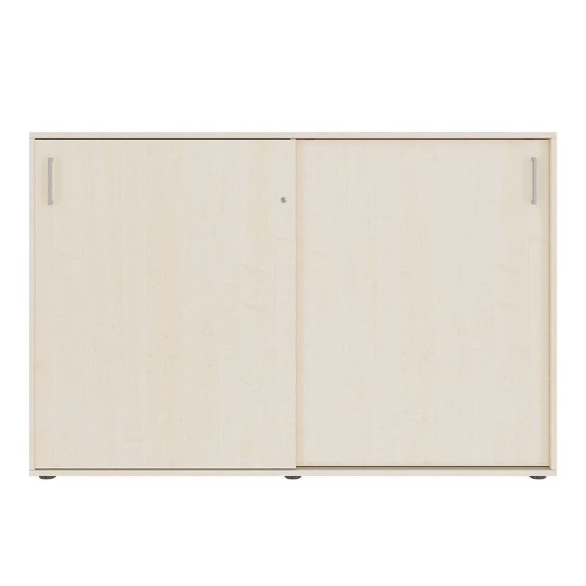 NOVA Schiebetürenschrank | 3 OH, 1640 x 1085 mm, Ahorn